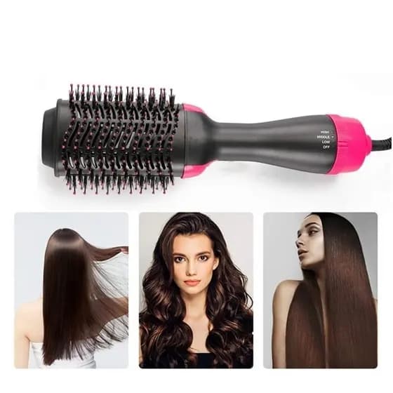 Escova 2 em 1 Alisadora e Secadora Com Cabo Hair Styler 110V
