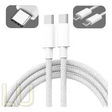 Cabo Tipo C-Tipo-C Lightinig 1m-2m Compativel com iPhones15 16 17 pro promax ipad Macbook carrega rapido