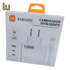 Carregador súper Turbo 67W 120W 150W compativel todos celular