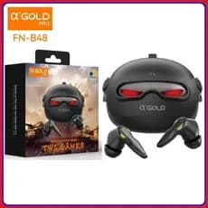 Fone de Ouvido Gamer Bluetooth Fone TWS Gamer Com Redução de ruído original A' Gold FN-B48