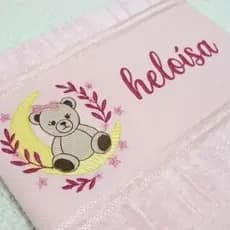 Toalha lavabo Baby luxo Bordadas| presente|Lembrancinha