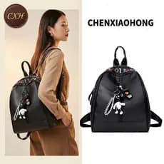 CHENXIAOHONG Mochila de senhora com porta-chaves, pequena e casual, ideal para a escola.