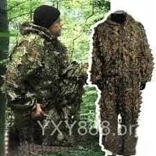 Trajes De Caça Roupas Folha De Carvalho Uniforme Treinamento De Militar Camuflagem Roupa