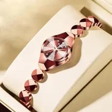 Relógio feminino à prova d'água, nicho de alta qualidade, pulseira requintada, estilo Fashion, luz, luxo, relógio de qua