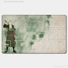 Uma Peça Luffy Estilo Japonês Silhueta TCG Playmat Bonito Antiderrapante À Prova Dwaterproof Água Tapete De Mesa Adequad