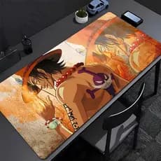 Uma Peça Portgas D Ace Mousepad Novo Grande Tapete De Mouse MousePads Jogo Escritório Portátil Macio Antiderrapante Desk