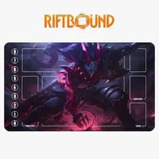 Tapete de cartão League of Legends Runes Battlefield, tapete de cartão Player Ember, tapete de cartão lavável com fechad