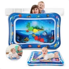 Tapete Infantil Bebê Inflável Água Atividades Sensorial Almofada Menino e Menina