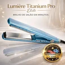 Chapinha Profissional 230°C Titanium Infravermelha com Íons 400W 127V Lumière Pro Élite