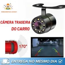 Câmera Veicular De Ré Borboleta 8 Led Visão Noturna，Câmera Ré Automotiva Visão Noturna Para Multimidia Universal