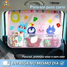 Guarda-Sol Para Carros Janelas De Proteção De Verão Solar Automotiva ara Janela Infantil para Verão Multifuncional