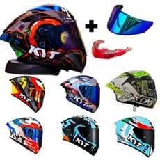 Capacete Kyt Tt Course  + Viseira extra + Aerofolio