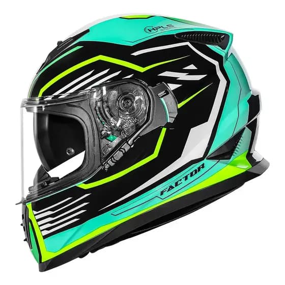 Capacete Norisk Ff302 Soul Ii Factor Preto/amarelo Com Oculos