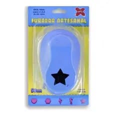 Furador de Papel e EVA Estrela 50mm 5cm Grande Scrapbook Artesanato Corte Preciso Profissional