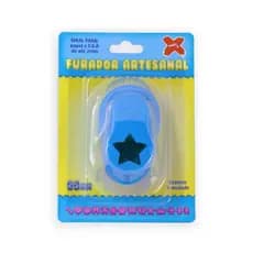 Furador Estrela 25mm (2,5cm) Para EVA Papel Scrapbook Artesanato Corte Preciso Make+