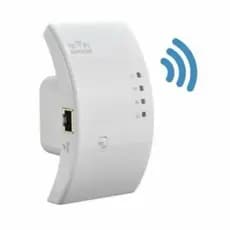 Repetidor de Sinal Wi-Fi Wireless 300Mbps com Porta RJ45 e Botão WPS | Amplificador de Internet para Casa e Escritório