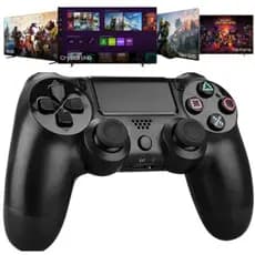 Controle Joystick PS4 Preto Sem Fio Wireless