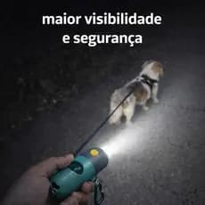 Kit 12 Porta Saquinho Lanterna Pet Cata Caca Cachorro Gato