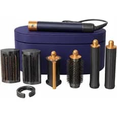 Secador Profissional 6 Peças + Escova e Modelador de Cabelo Multifuncional Para Cabelos Ondulados, Crespos e Lisos