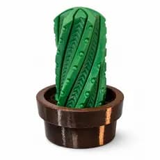 Cacto Decorativo Thorn-ado para Mesa e Estante Enfeite Criativo Colecionável Decoração