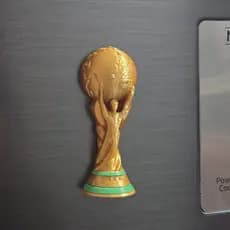 Ímã De Geladeira Copa Do Mundo 2026 Taça Brasil Seleção Futebol Decorativo