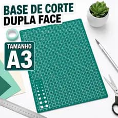 Base de Corte A3 Dupla Face PVC 5 Camadas Patchwork Scrapbook Artesanato Costura Estilete Proteção de Mesa