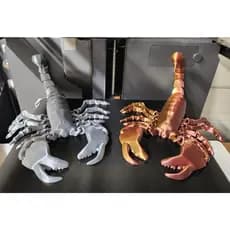 Escorpião Flexível, Articulado, Brinquedo colecionável, Inseto articulado, Aracnídeo, Toy, Impressão 3D