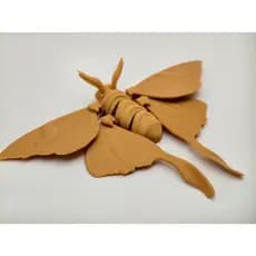 mariposa articulada, flexível, sensorial, fidget toy, antiestresse, decoração natureza, colecionável, 3D