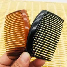 [Estoque pronto] tamanho pequeno 8CM23 dente plástico Nude pente DIY acessórios franja pente de cabelo acessórios de cab