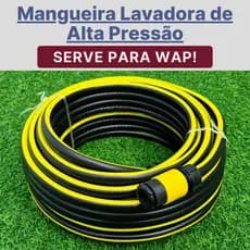 Mangueira Lavadora Alta Pressão Entrada Universal WAP - 10m a 50m
