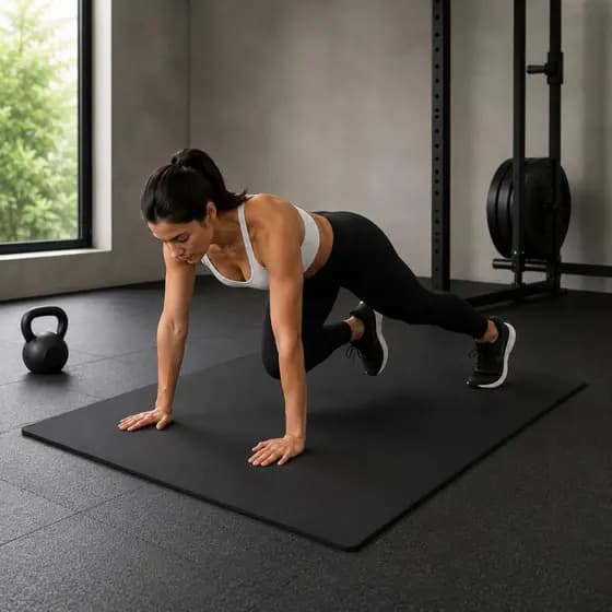 Tapete Eva Fitness Extra Grande 1,20x1,15 5mm Antiderrapante Ioga Pilates