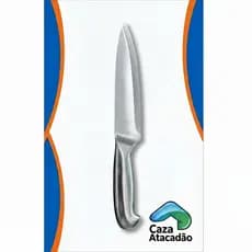 Conjunto Faca Inox Peixeira Profissional 6 Polegadas Lâmina Corte de Precisão Churrasco Açougue