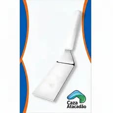Espatula Curva  Aço Inox Chapa Lanche Chapeiro Cozinha Linha Premium