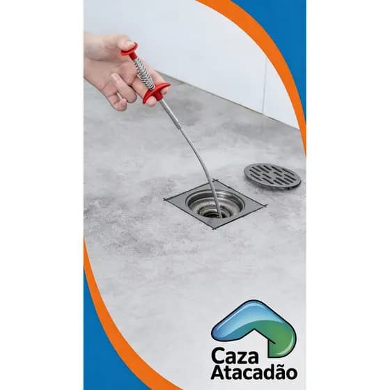 Desentupidor Para Ralo Com Garra e Pia Pegador de Objetos