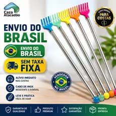 Kit Mãozinha para Coçar Costas Massageador 2 / 5 Unidades