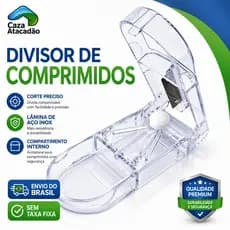 Cortador De Comprimidos Plástico/1 Cortador de Comprimidos Multiuso Universal