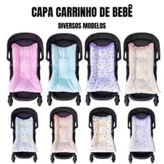 Capa Colchonete para Carrinho de Bebê Menino Menina Universal Galzerano Cosco Maxi-Cosi Safety 1st