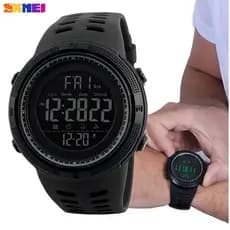 SKMEI 1251 Relógio Original Masculino Esportivo A Prova D'Água Preto Azul Verde