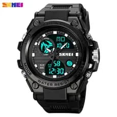 SKMEI 2031 Esporte MilitarLED De Duplo display digital De Quartzo À Prova D'água Relógio HomemD'água