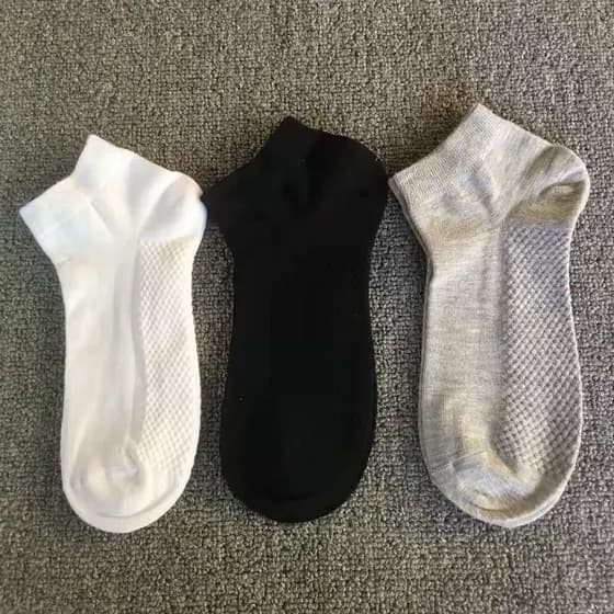 12 pares  meias de 45%algodão para femininas para massagem de pés casuais, elegantes e versáteis tamanho 35-40