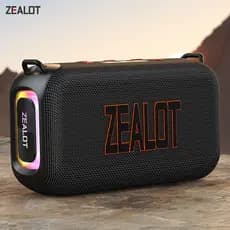 ZEALOT S85 Alto-falante Bluetooth 60W para Exterior Bateria 8000mAh TWS Estéreo IPX6 À Prova D’Água