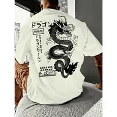 Camiseta plus size estilo stret_asian0003 P ao G5 Cores Nova Camisa Masculina Manga Curta 100% Algodão 30.1 Street Casua