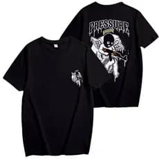 Camiseta Camisa Masculina Baby Angel Mask Gangster Ak47 Streetwear confortavel, casual.