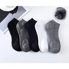 Kit 3/6/12 Pares Meias Masculinas Grossas Atoalhadas Soquete Algodão Tamanho 37-44