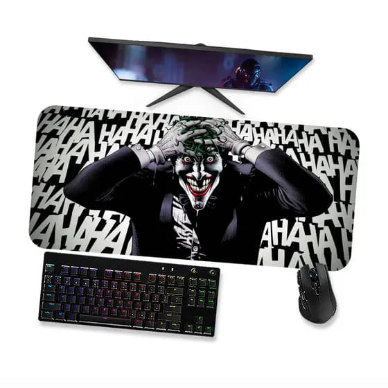 Mouse pad CORINGA JOKER 2  Mousepad Gamer Grande 90x40 80x40 60x40 70x30 45x40