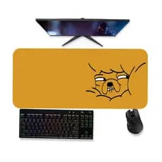 Mouse pad HORA DE AVENTURA JAKE Mousepad Gamer Grande 90x40 80x40 60x40 70x30 45x40