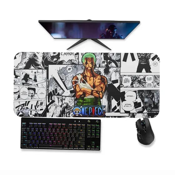 Mouse pad ONE PIECE ZORO  Mousepad Gamer  Grande 90x40 80x40 60x40 70x30 45x40