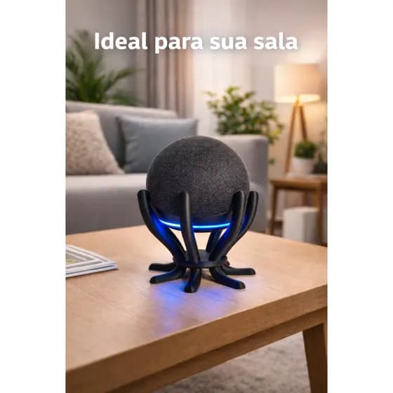 Suporte para Alexa Echo Dot 4 e Echo Dot 5- Decoração Moderna