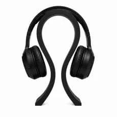 Suporte para Headset Gamer e Fone de Ouvido de Mesa Universal Organizador para Headphone Preto e Branco