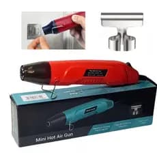 Mini Pistola de Ar Quente 110V Portátil – Multiuso para Artesanato e Manutenção